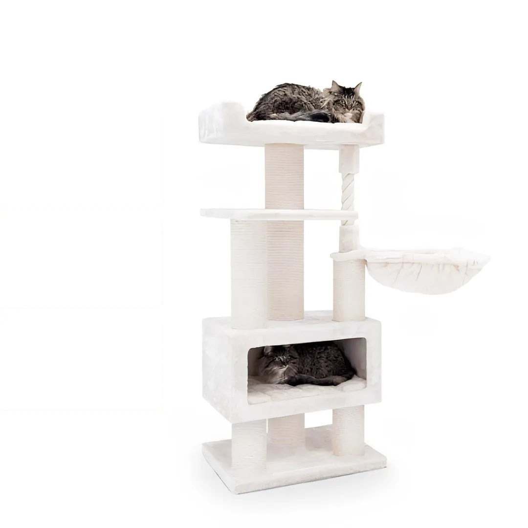 Arbre à chat Parklane 131 cm — crème