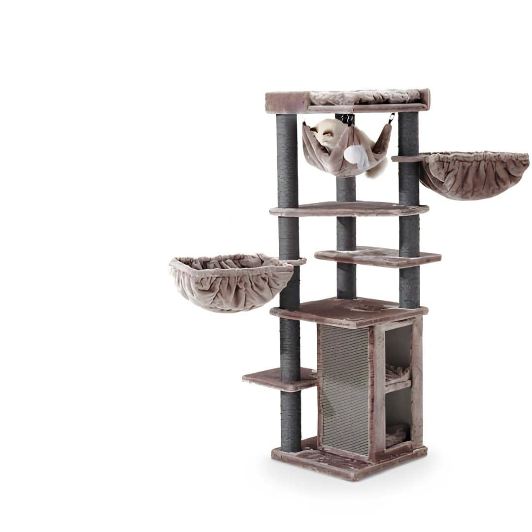 Arbre à chat Ramses 158 cm — cappuccino