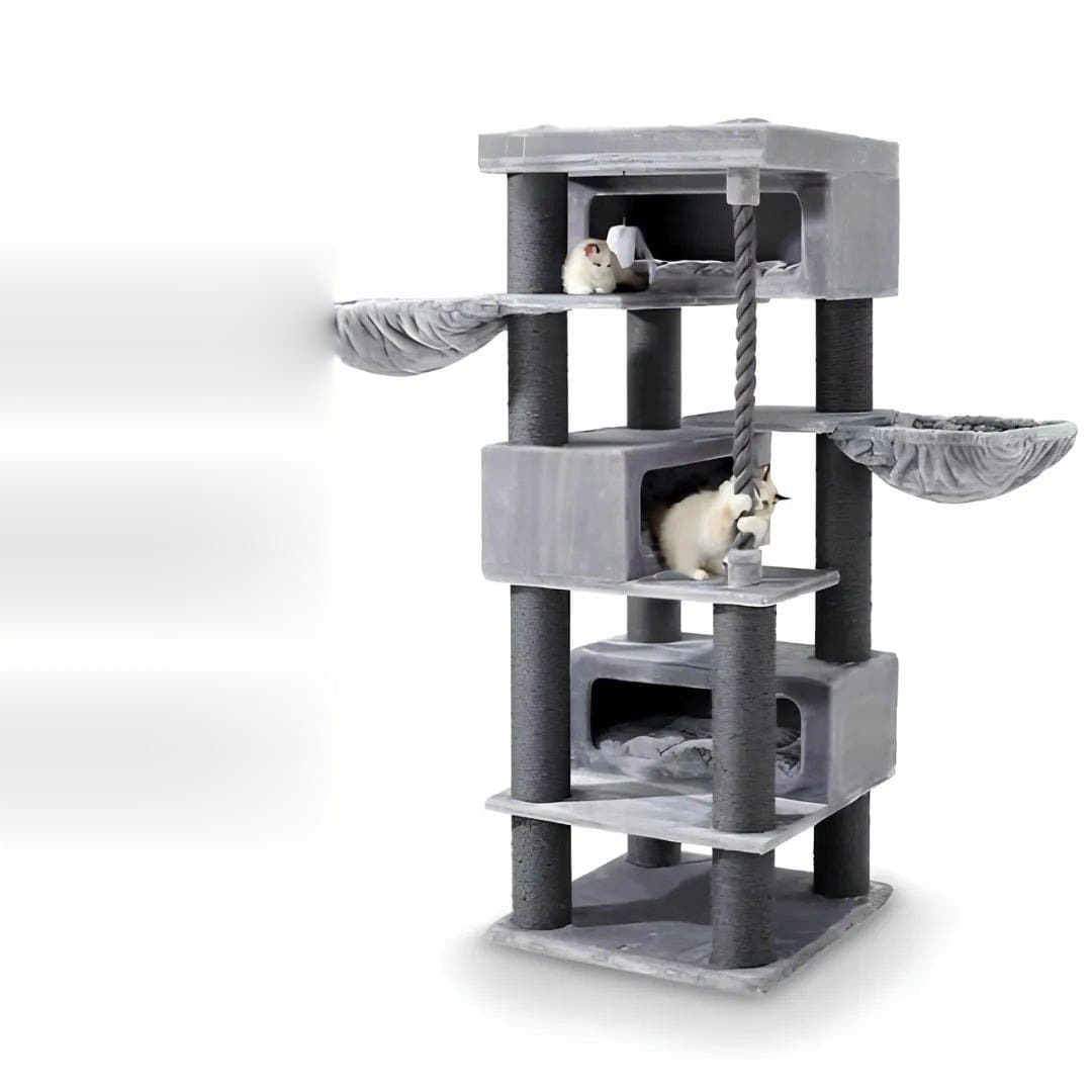 Arbre à chat Turnpike 200 cm — gris