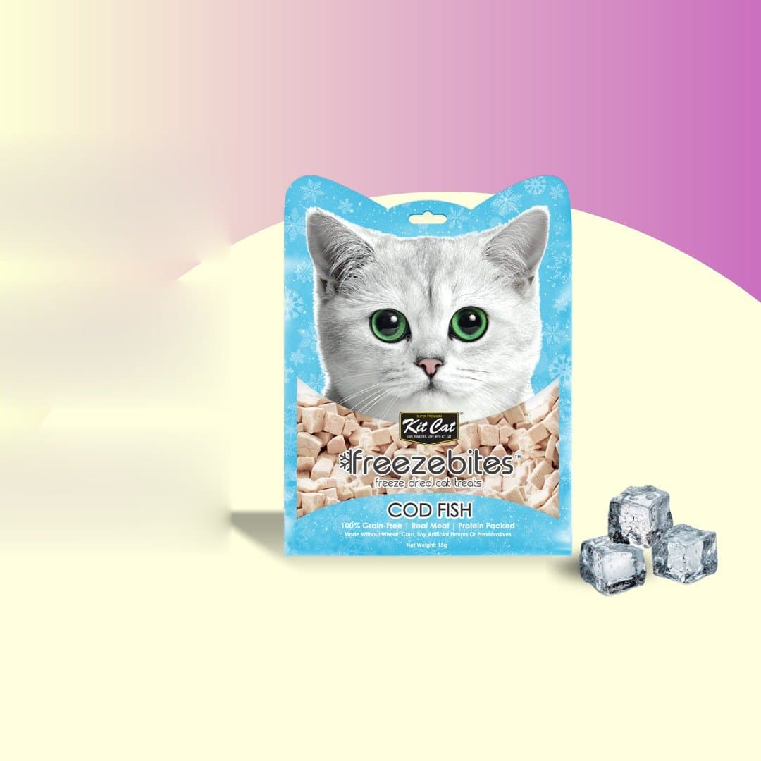 Kit Cat FreezeBites - Morue 15g