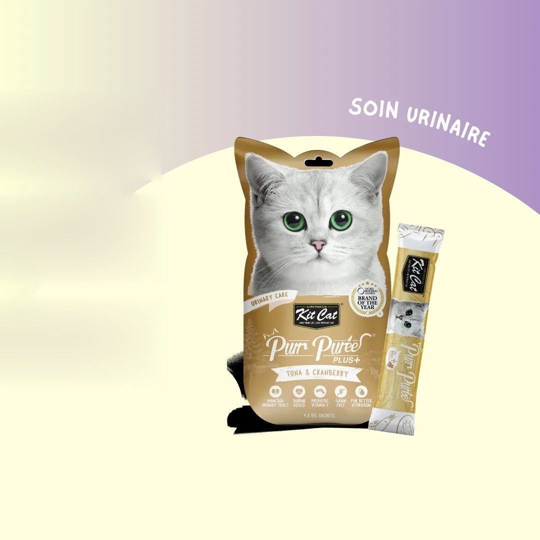 Kit Cat PurrPureePLUS - Thon (Soin urinaire) 60g