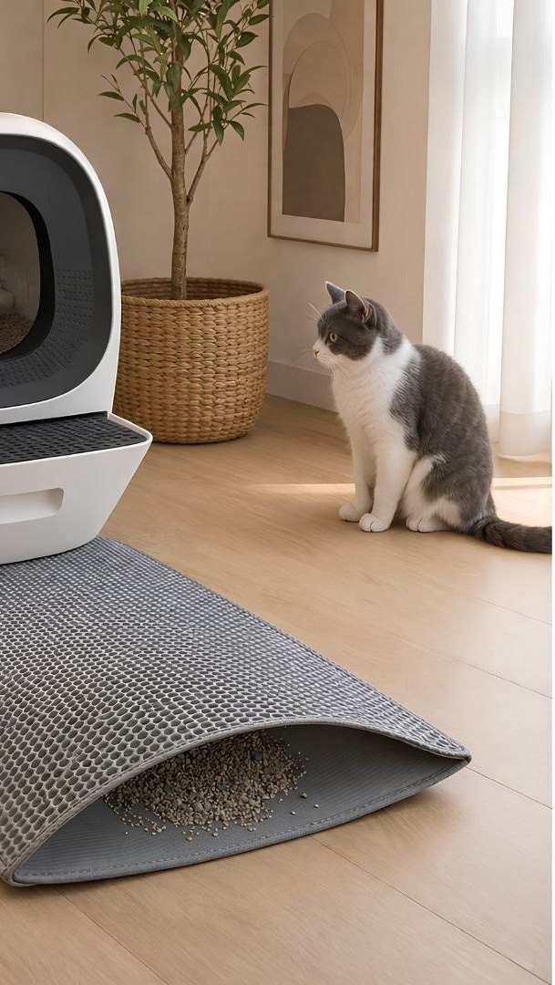 Tapis de litière double couche — 73,6 × 50 cm